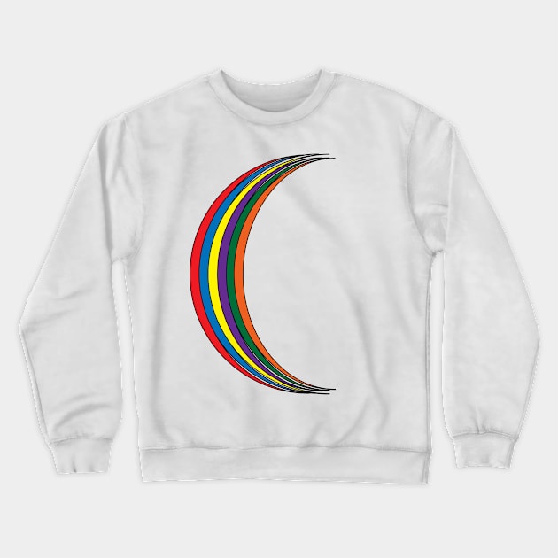 Primary and Secondary Crewneck Sweatshirt by Senmaru